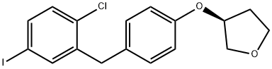  (3S)-3-[4-[(2-氯-5-碘苯基)甲基]苯氧基]四氢呋喃 