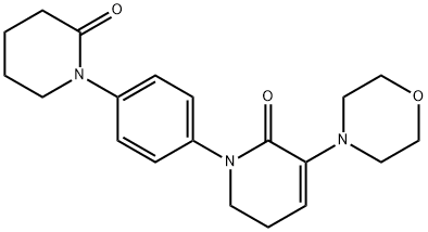 5,6-二氢-3-(4-吗啉基)-1-[4-(2-氧代-1-哌啶基)苯基]-2(1H)-吡啶酮